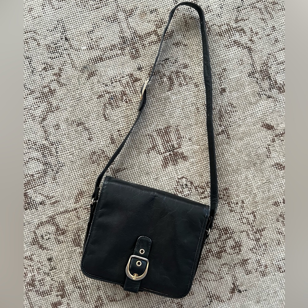Stunning vintage leather Sanger Harris purse